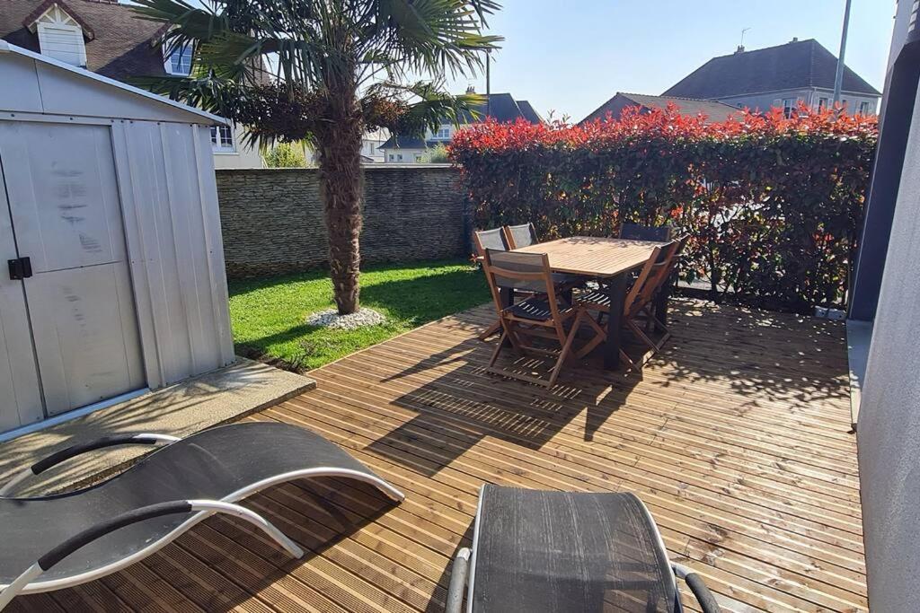 Maison Avec Jardin. Troarn Bagian luar foto